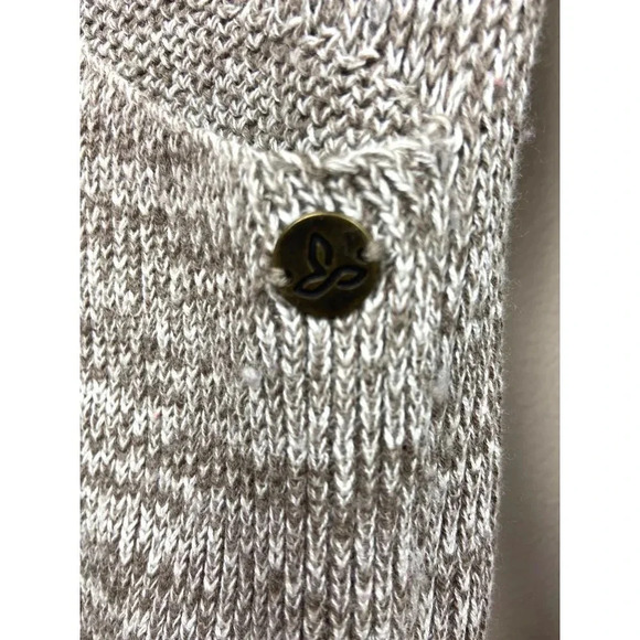 Prana Archer Sweater Dress in Earth Gray Brown Small - Picture 5 of 11